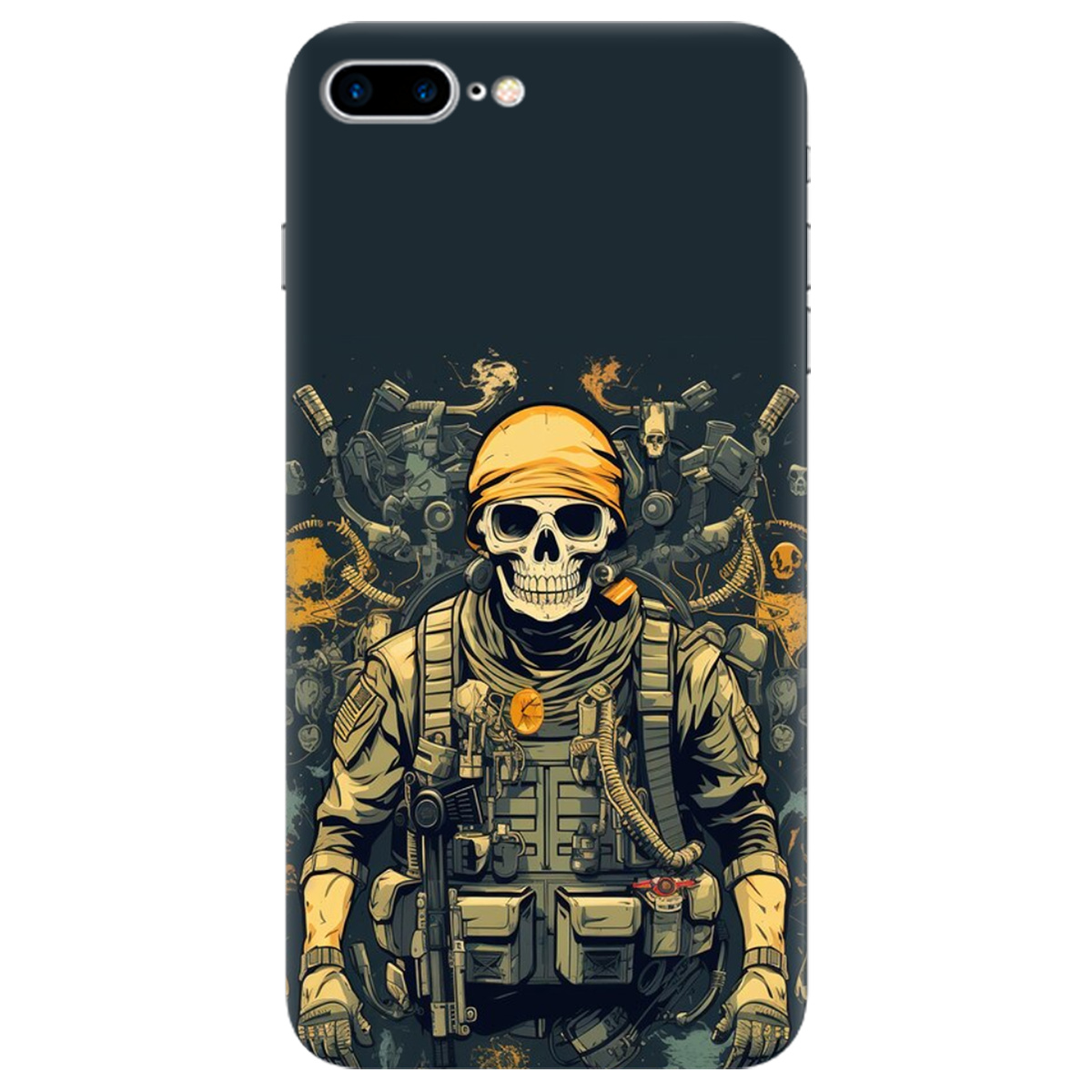 Чехол для Apple iPhone 7 Plus Душа бійця - фото 1 Чехол для Apple iPhone 7 Plus Душа бійця - фото 1 - Чехлы для телефонов