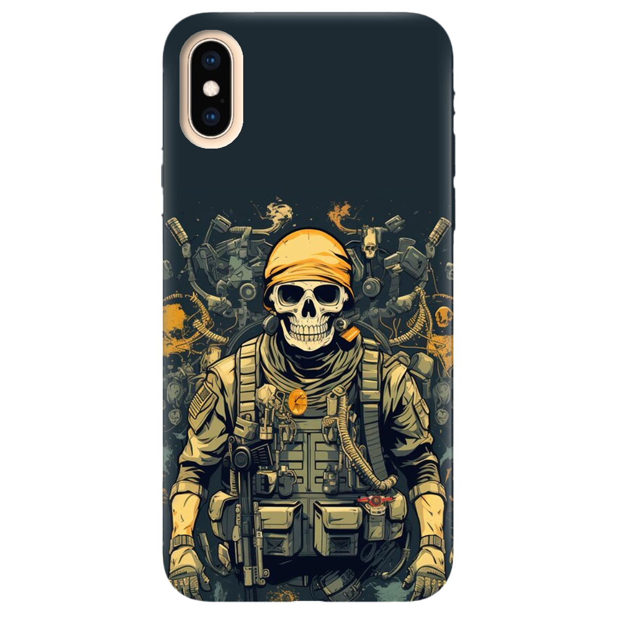 Чехол для Apple iPhone X Душа бійця - фото 1 Чехол для Apple iPhone X Душа бійця - фото 1 - Чехлы для телефонов