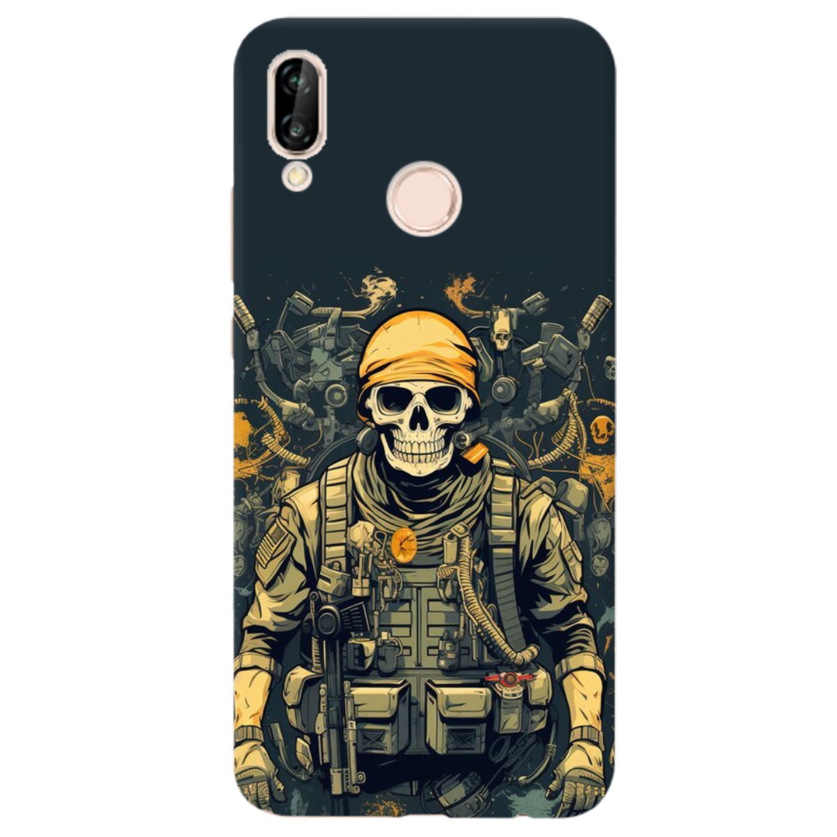 Чехол для Huawei P20 Lite Душа бійця - фото 1 - Чехлы для телефонов