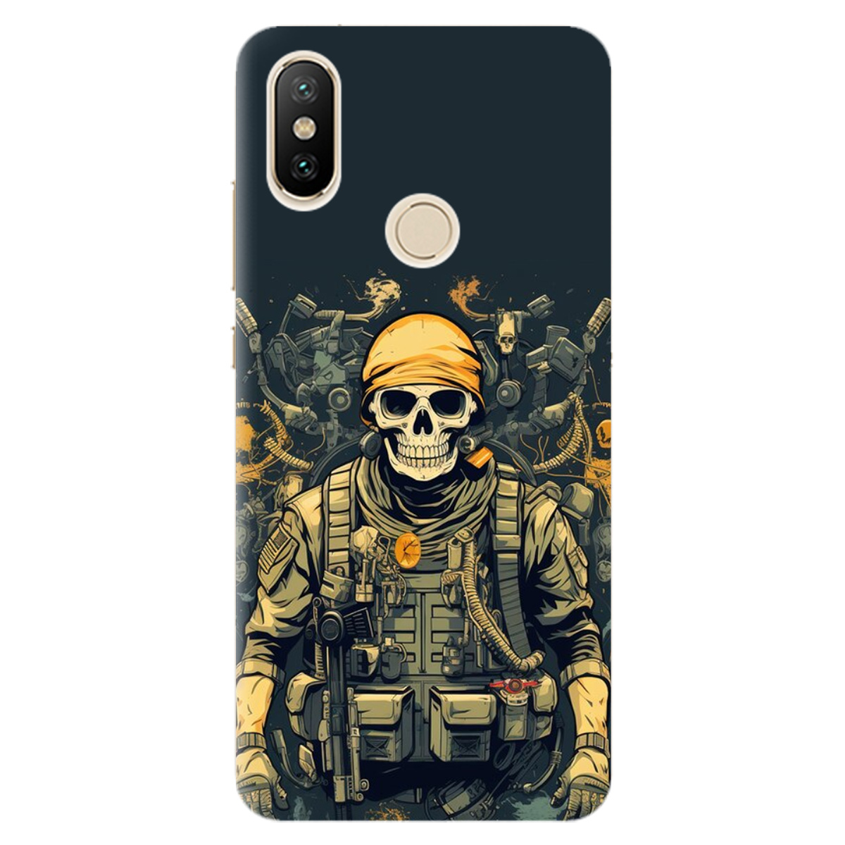 Чехол для Xiaomi Mi A2 Lite Душа бійця - фото 1 - Чехлы для телефонов