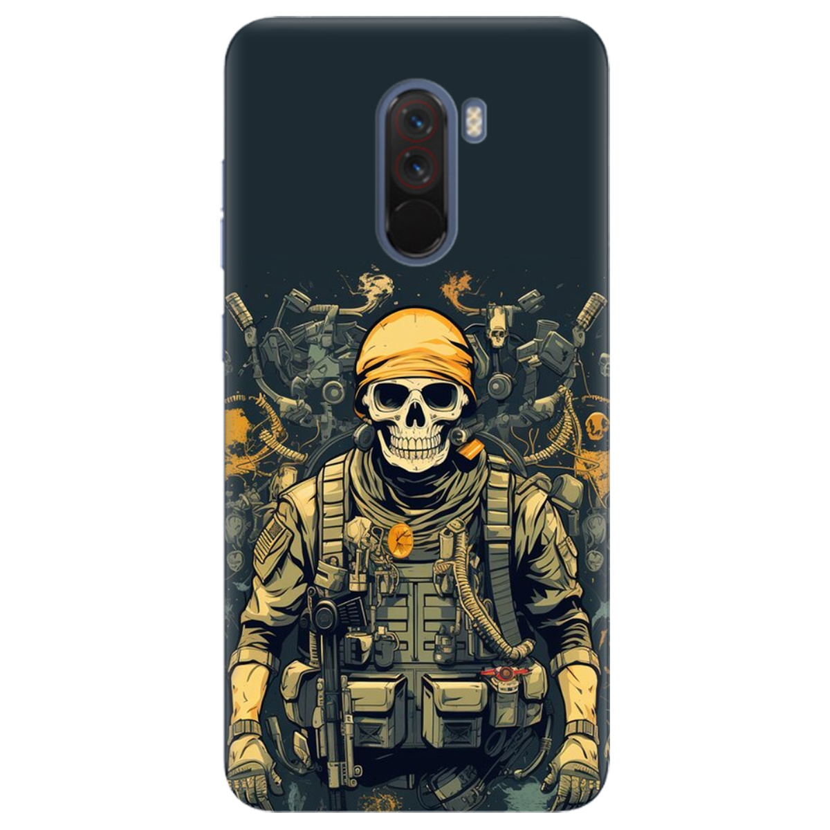 Чехол для Xiaomi Pocophone F1 Душа бійця - фото 1 - Чехлы для телефонов