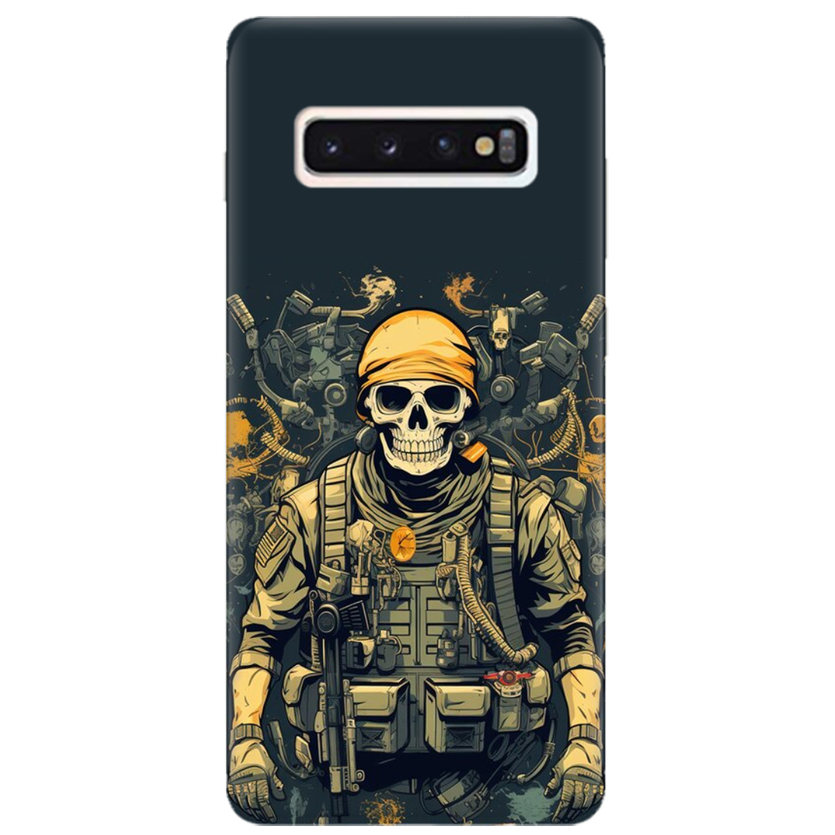 Чохол для Samsung Galaxy S10 Душа бійця - фото 1 Чохол для Samsung Galaxy S10 Душа бійця - фото 1 - Чохли для телефонів