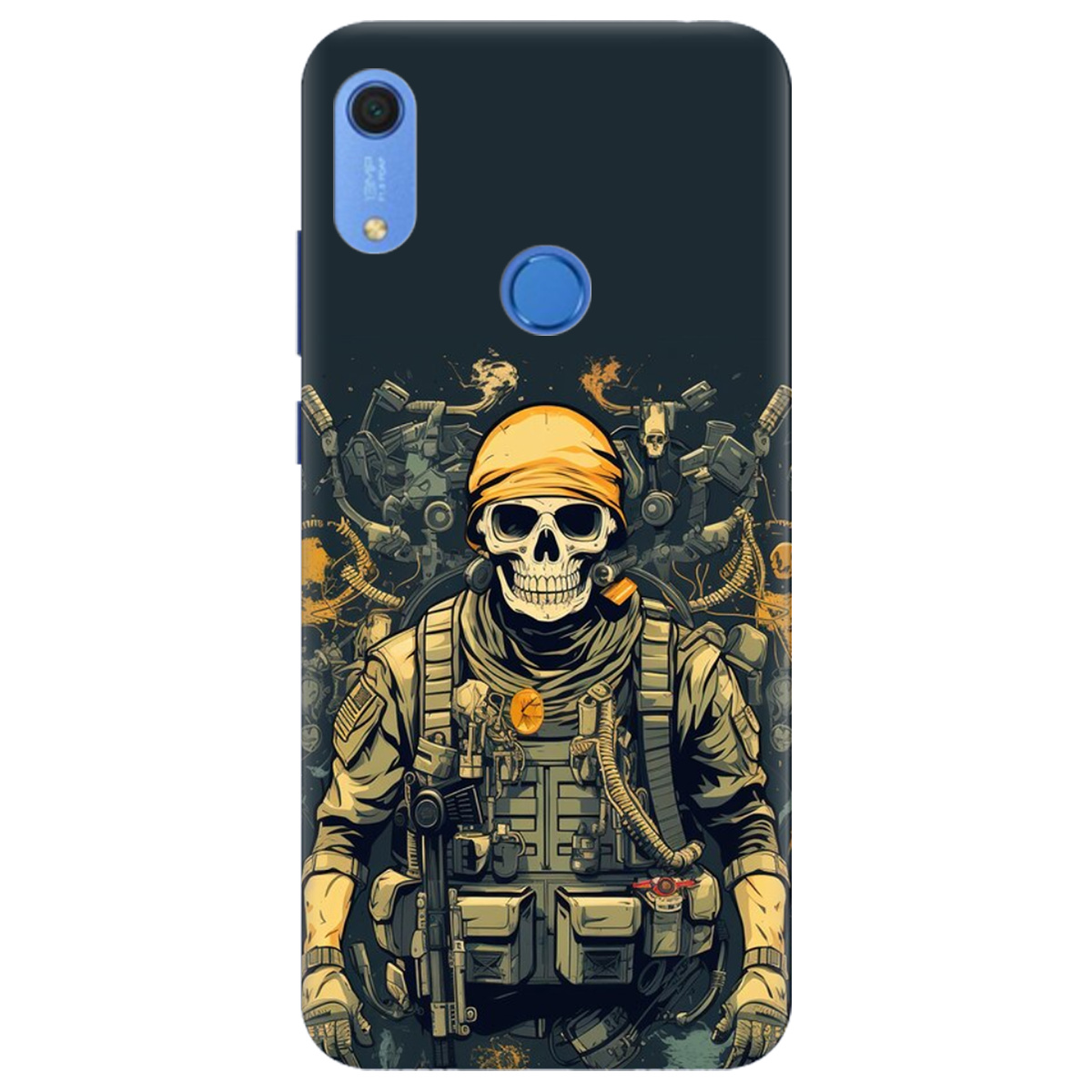 Чехол для Huawei Y6s Душа бійця - фото 1 - Чехлы для телефонов