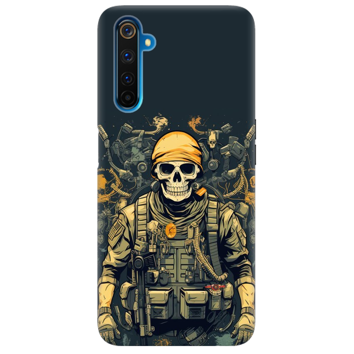 Чехол для Realme 6 Pro Душа бійця - фото 1 - Чехлы для телефонов