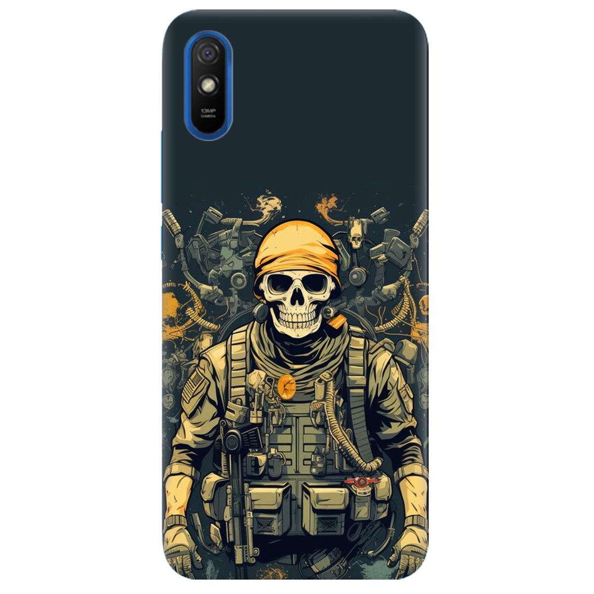 Чохол для Xiaomi Redmi 9A Душа бійця - фото 1 Чохол для Xiaomi Redmi 9A Душа бійця - фото 1 - Чохли для телефонів