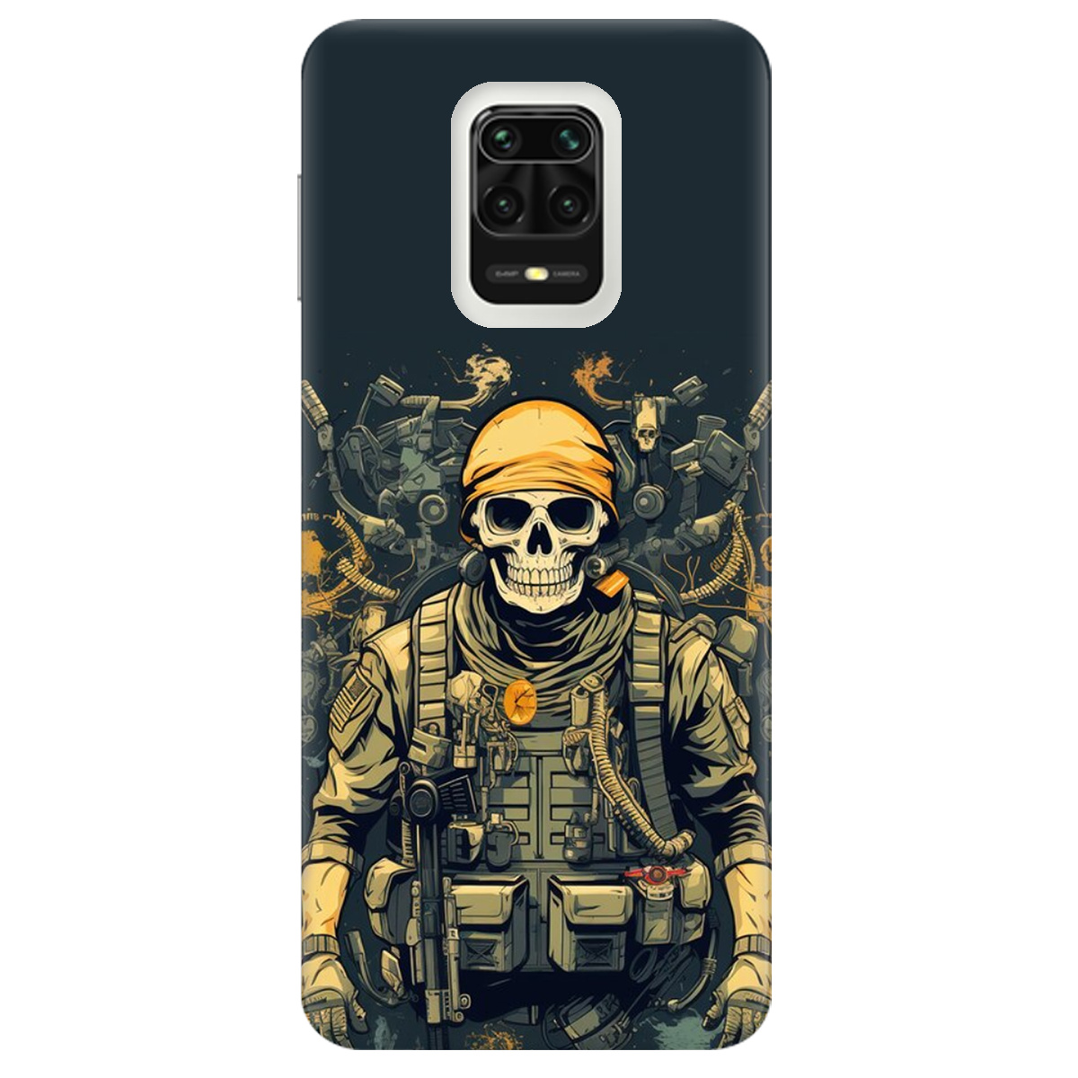 Чохол для Xiaomi Redmi Note 9s Душа бійця - фото 1 - Чохли для телефонів