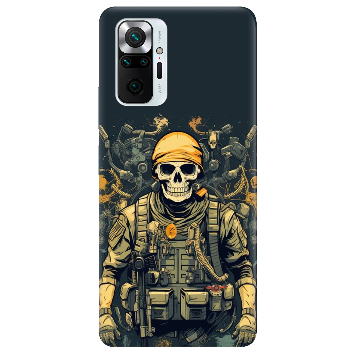 Чохол для Xiaomi Redmi Note 10 Pro Душа бійця - фото 1 - Чохли для телефонів