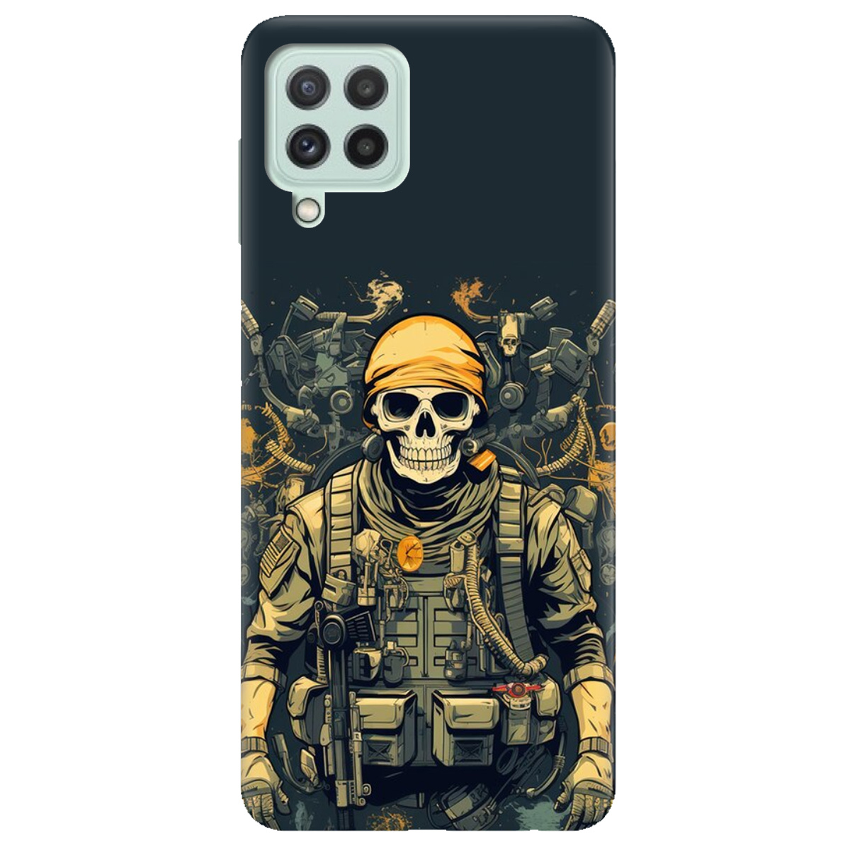 Чехол для Samsung Galaxy M22 Душа бійця - фото 1 - Чехлы для телефонов