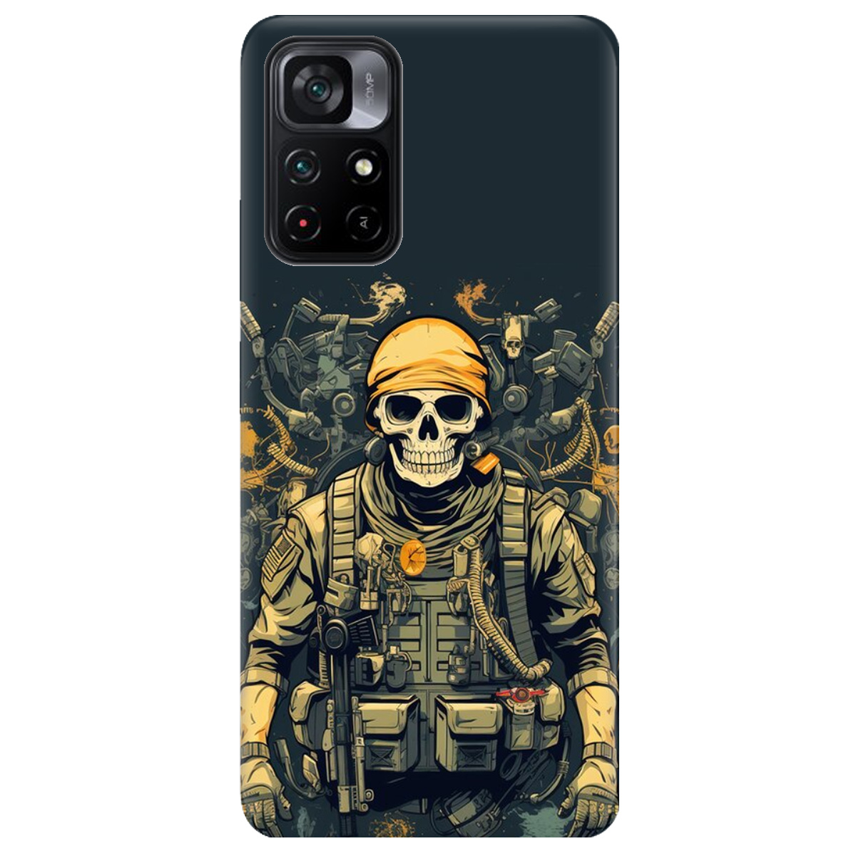 Чехол для Xiaomi Poco M4 Pro 5G Душа бійця - фото 1 - Чехлы для телефонов