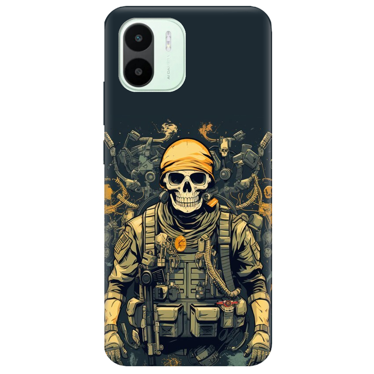 Чохол для Xiaomi Redmi A1 Душа бійця - фото 1 Чохол для Xiaomi Redmi A1 Душа бійця - фото 1 - Чохли для телефонів