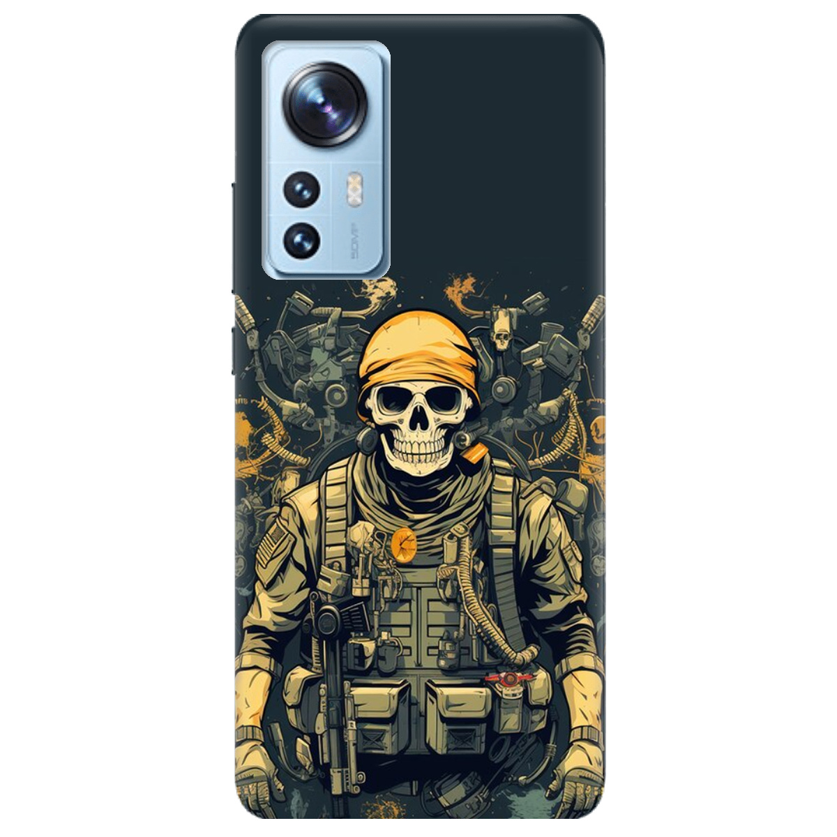 Чехол для Xiaomi 12 Душа бійця - фото 1 Чехол для Xiaomi 12 Душа бійця - фото 1 - Чехлы для телефонов