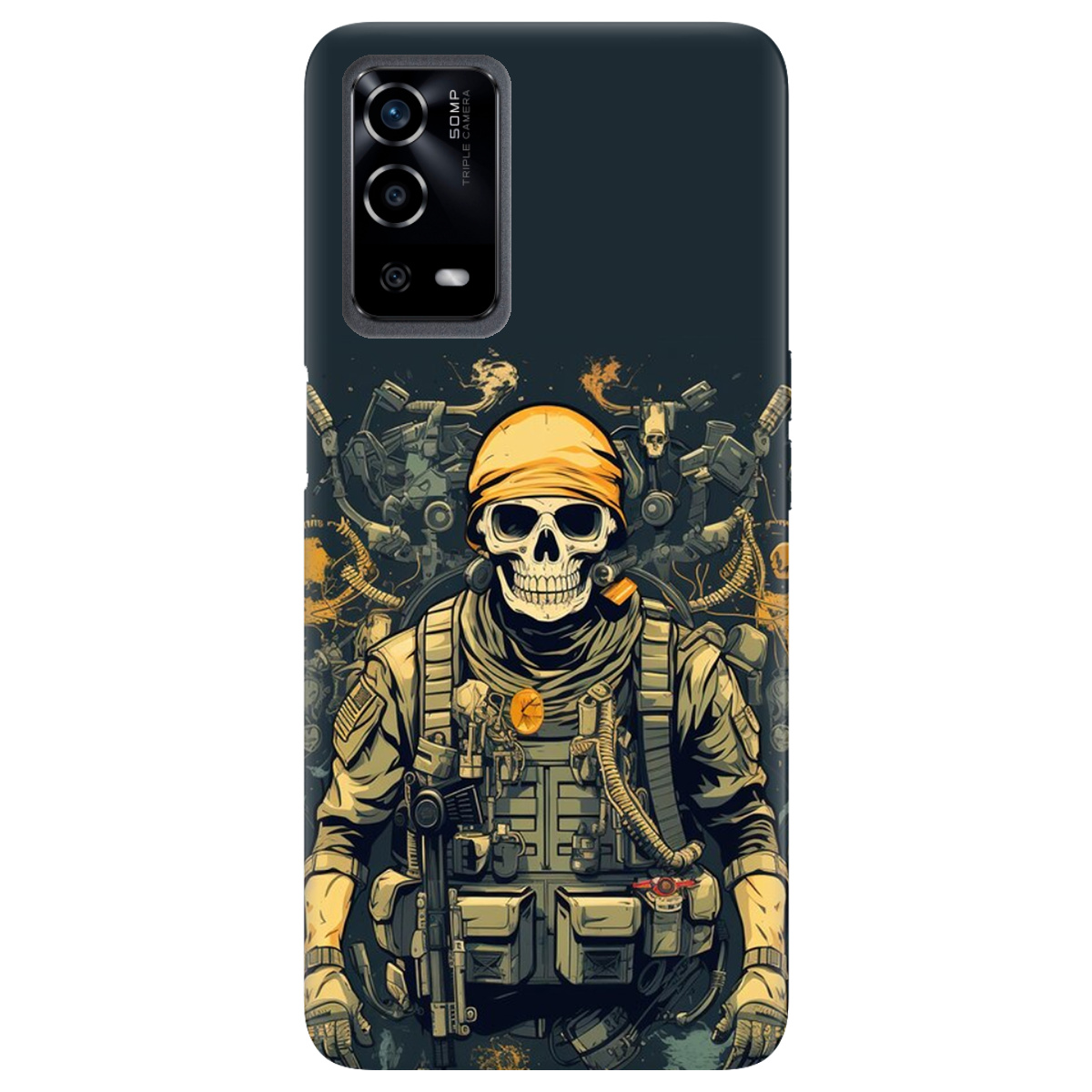 Чехол для Oppo A55 Душа бійця - фото 1 - Чехлы для телефонов