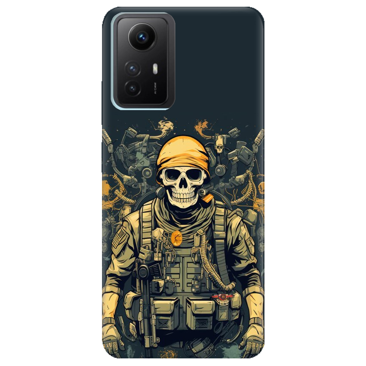 Чохол для Xiaomi Redmi Note 12s Душа бійця - фото 1 - Чохли для телефонів