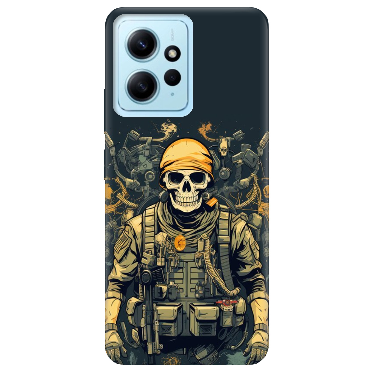 Чохол для Xiaomi Redmi Note 12 4G Душа бійця - фото 1 - Чохли для телефонів