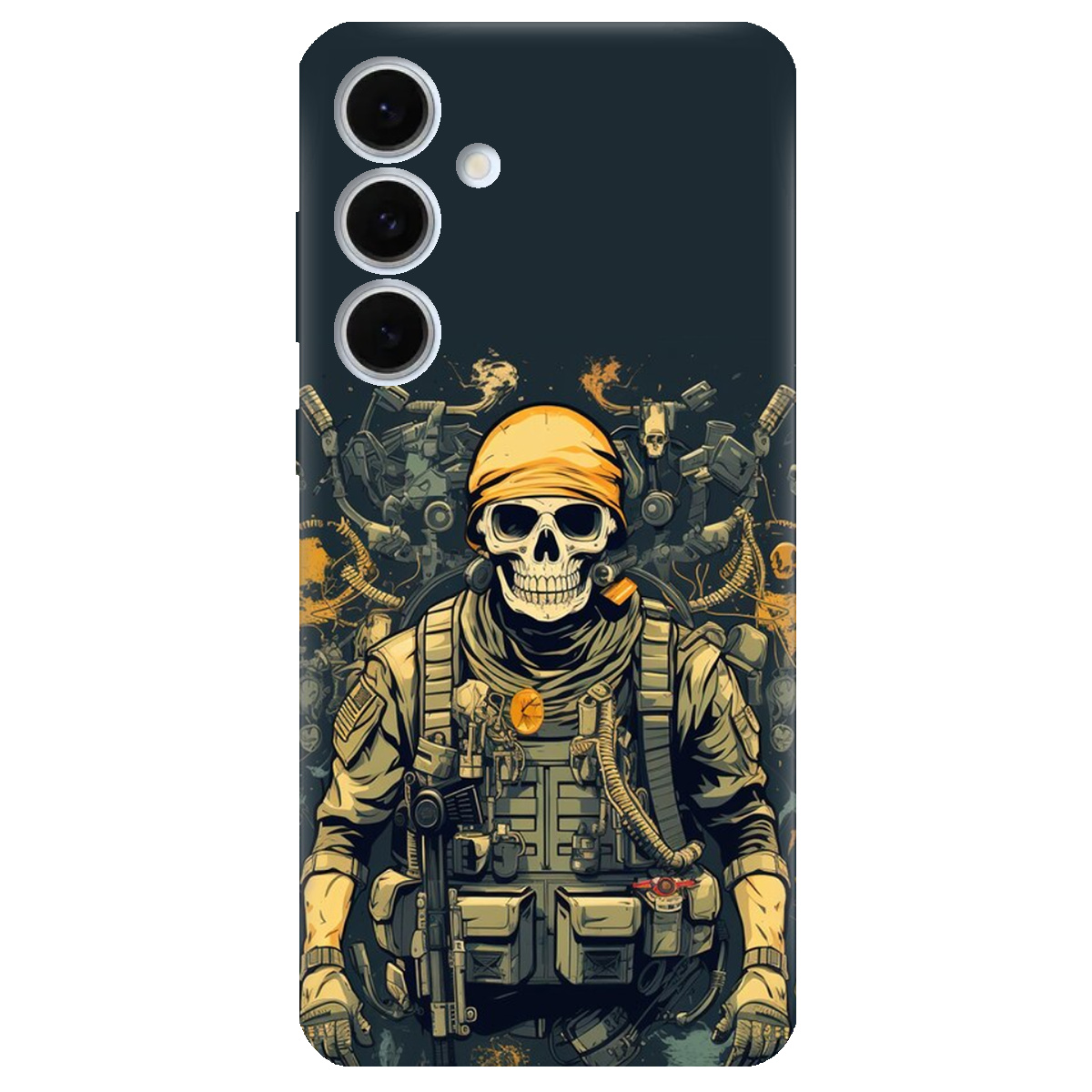 Чехол для Samsung Galaxy S24 FE Душа бійця - фото 1 - Чехлы для телефонов