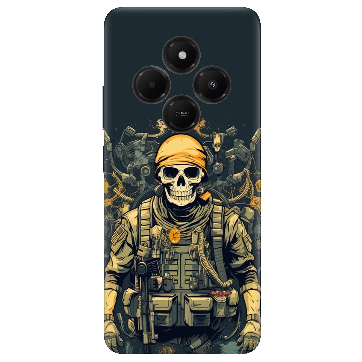 Чехол для Xiaomi Poco C75 Душа бійця - фото 1 - Чехлы для телефонов