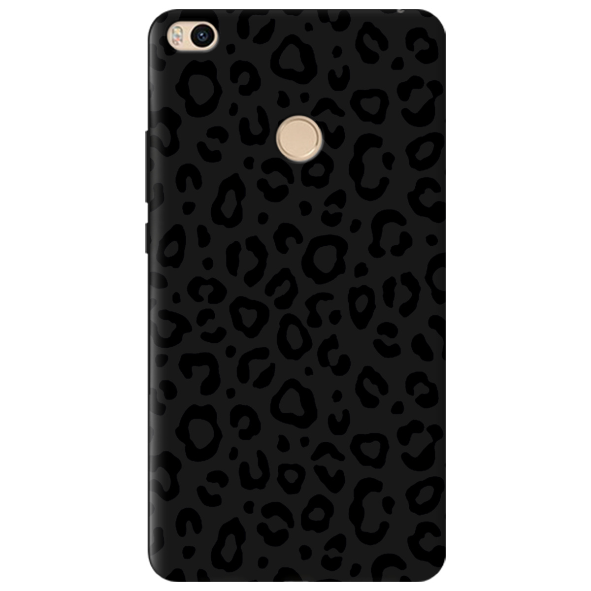 Чохол для Xiaomi Mi Max 2 чорний матовий soft touch Принт савани - фото 1 - Чохли для телефонів