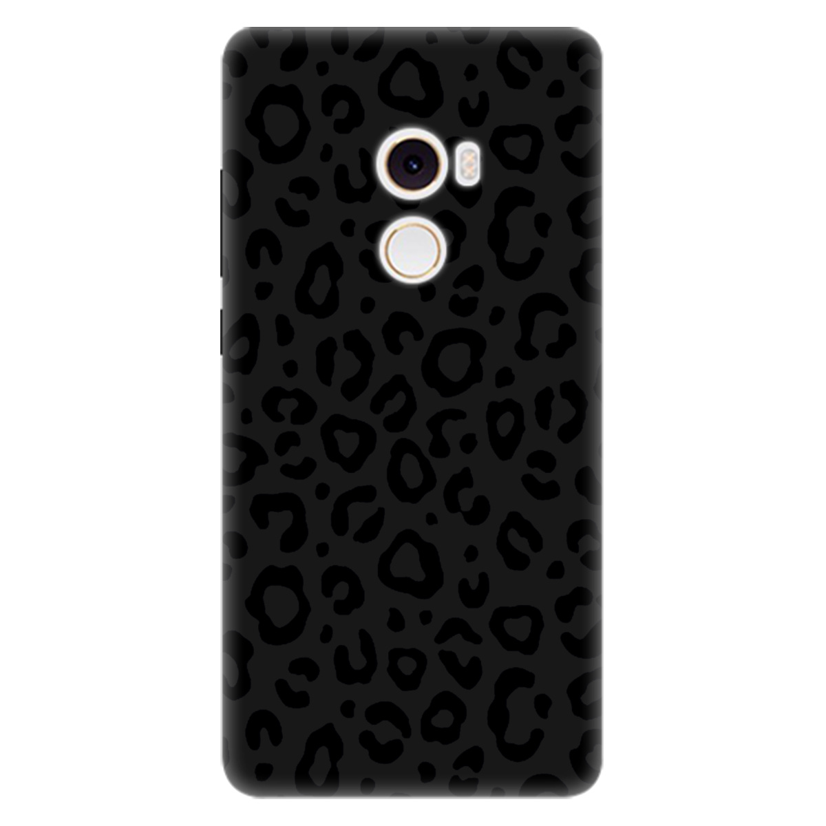 Чохол для Xiaomi Mi Mix 2 чорний матовий soft touch Принт савани - фото 1 - Чохли для телефонів