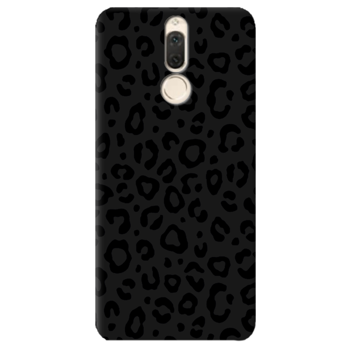 Чехол для Huawei Mate 10 Lite черный матовый soft touch Принт савани - фото 1 - Чехлы для телефонов