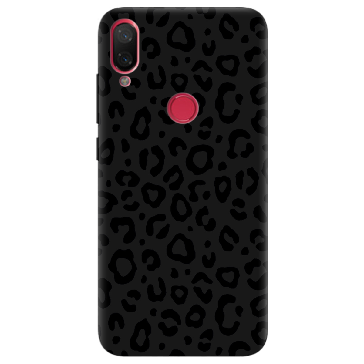 Чехол для Xiaomi Mi Play черный матовый soft touch Принт савани - фото 1 - Чехлы для телефонов