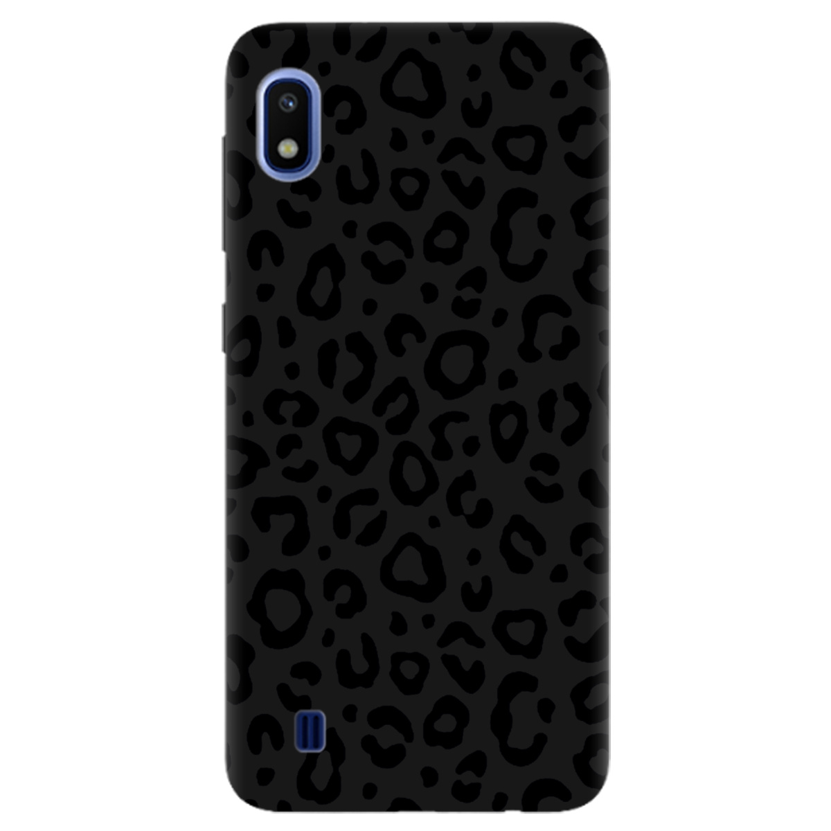 Чохол для Samsung Galaxy A10 чорний матовий soft touch Принт савани - фото 1 - Чохли для телефонів