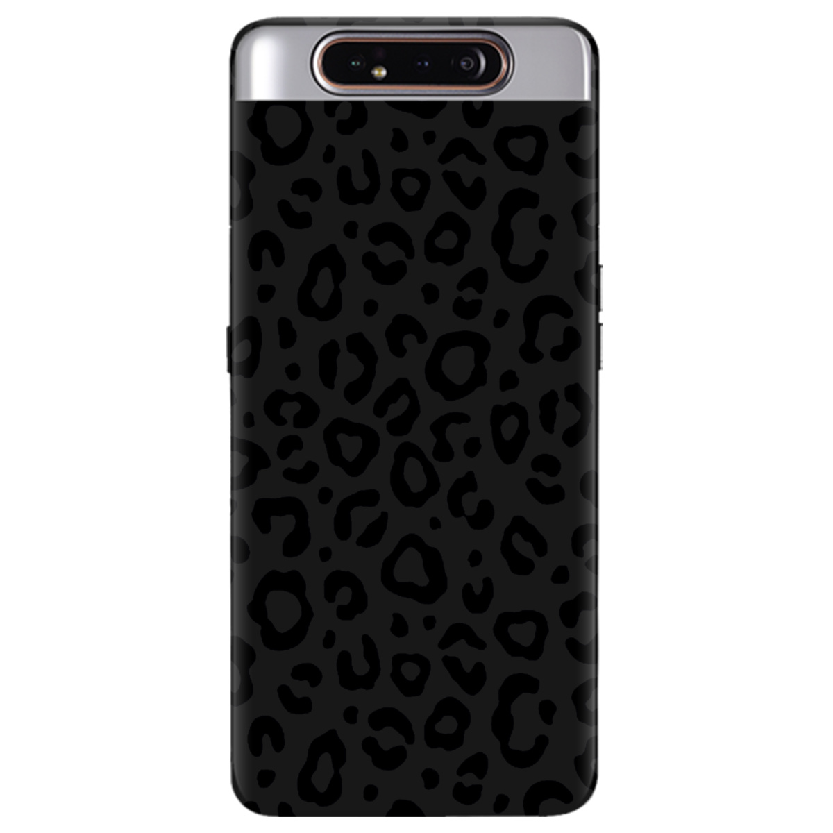 Чохол для Samsung Galaxy A80 чорний матовий soft touch Принт савани - фото 1 Чохол для Samsung Galaxy A80 чорний матовий soft touch Принт савани - фото 1 - Чохли для телефонів