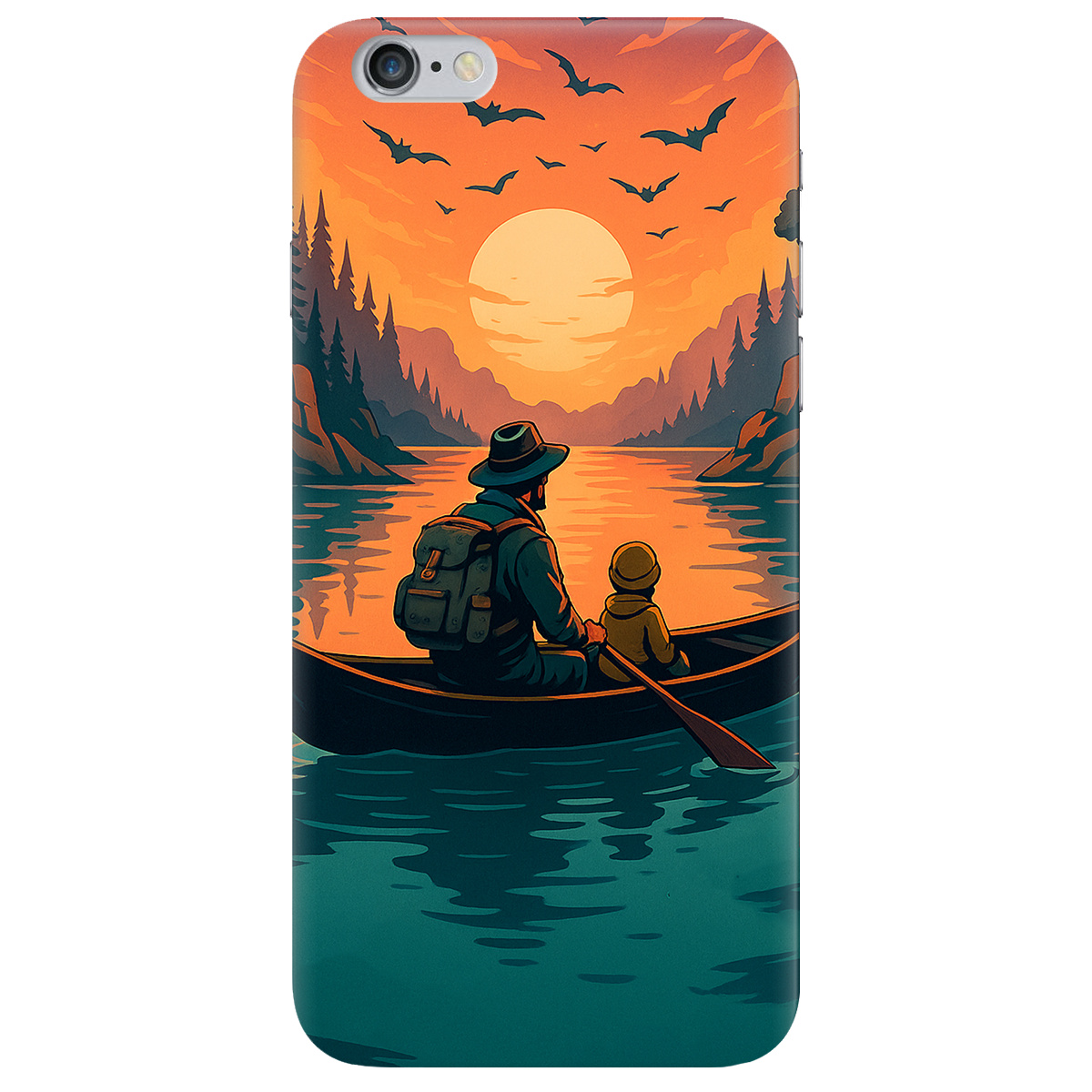 Чехол для Apple iPhone 6 Plus / 6S Plus Тиха риболовля - фото 1 - Чехлы для телефонов