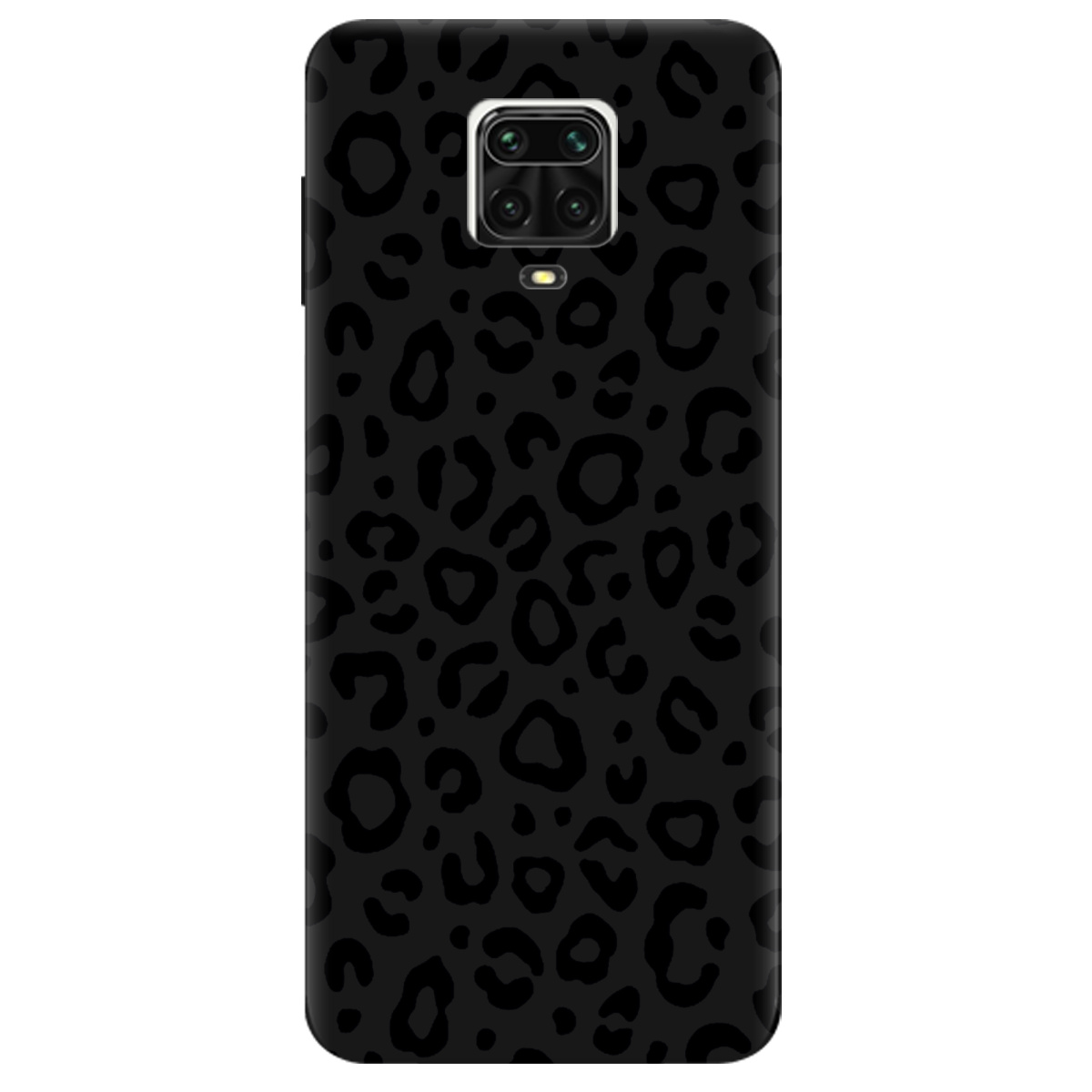 Чохол для Xiaomi Redmi Note 9 Pro чорний матовий soft touch Принт савани - фото 1 Чохол для Xiaomi Redmi Note 9 Pro чорний матовий soft touch Принт савани - фото 1 - Чохли для телефонів