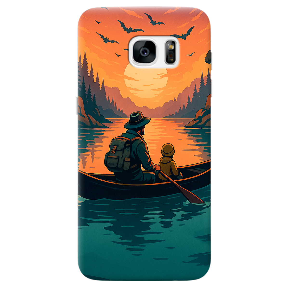 Чехол для Samsung Galaxy S7 Edge Тиха риболовля - фото 1 - Чехлы для телефонов