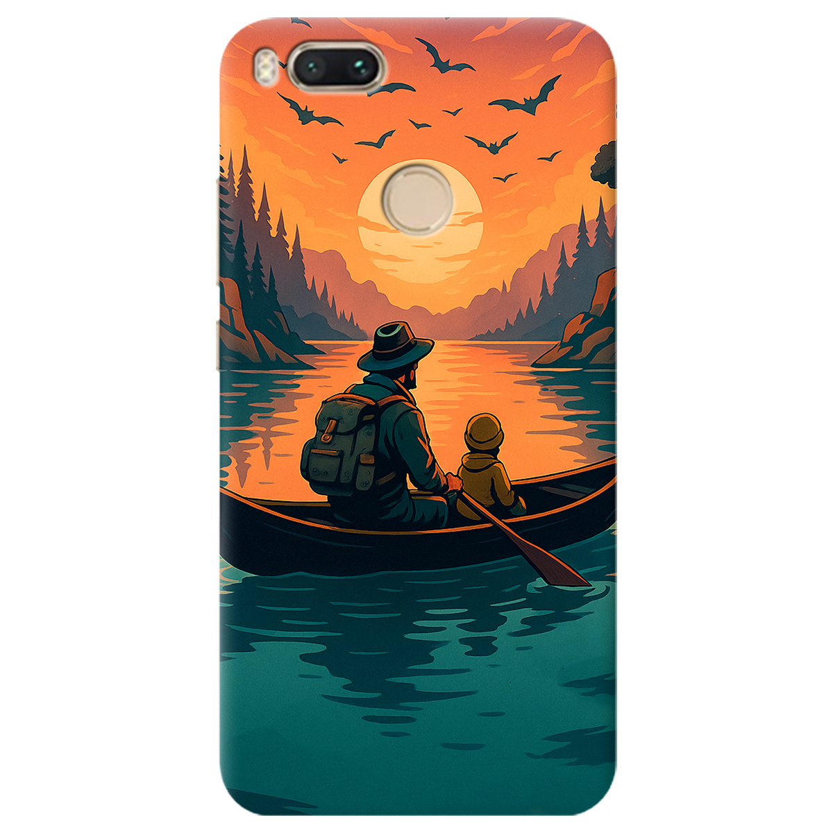 Чохол для Xiaomi Mi A1 Тиха риболовля - фото 1 - Чохли для телефонів