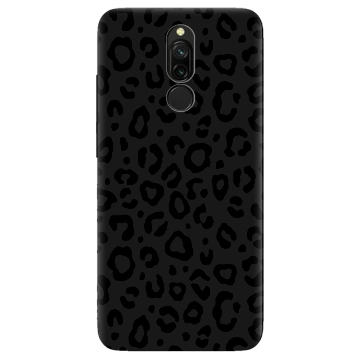 Чехол для Xiaomi Redmi 8 черный матовый soft touch Принт савани - фото 1 Чехол для Xiaomi Redmi 8 черный матовый soft touch Принт савани - фото 1 - Чехлы для телефонов