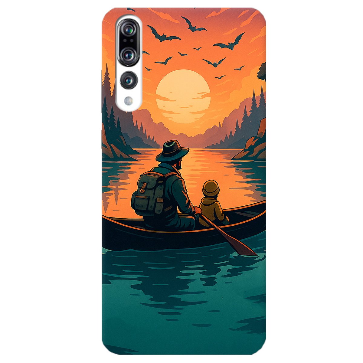 Чохол для Huawei P20 Pro Тиха риболовля - фото 1 - Чохли для телефонів