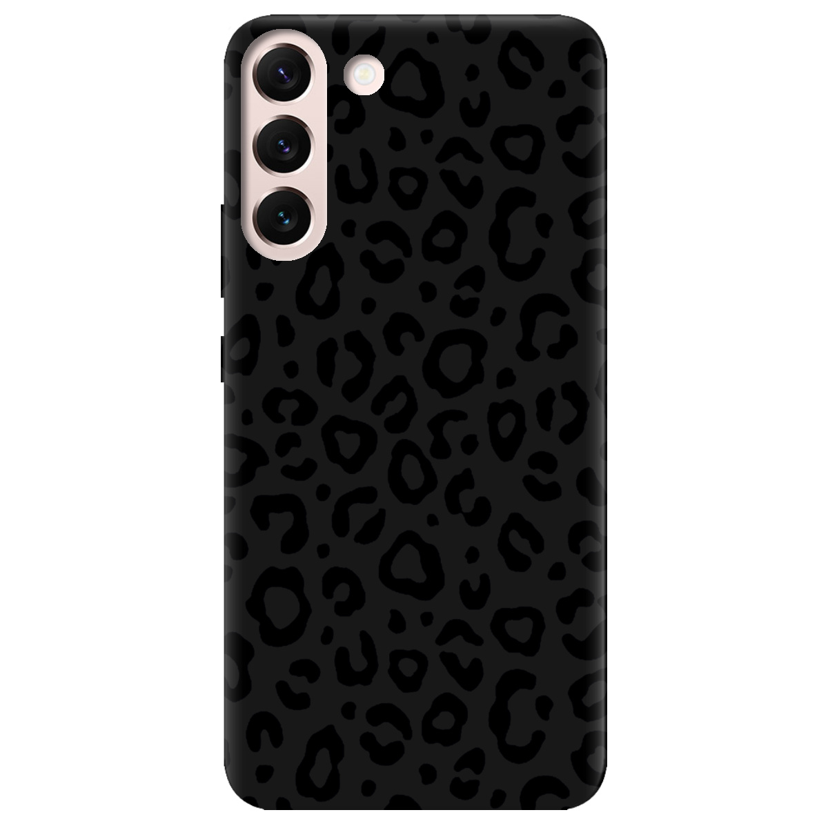 Чехол для Samsung Galaxy S22 черный матовый soft touch Принт савани - фото 1 - Чехлы для телефонов