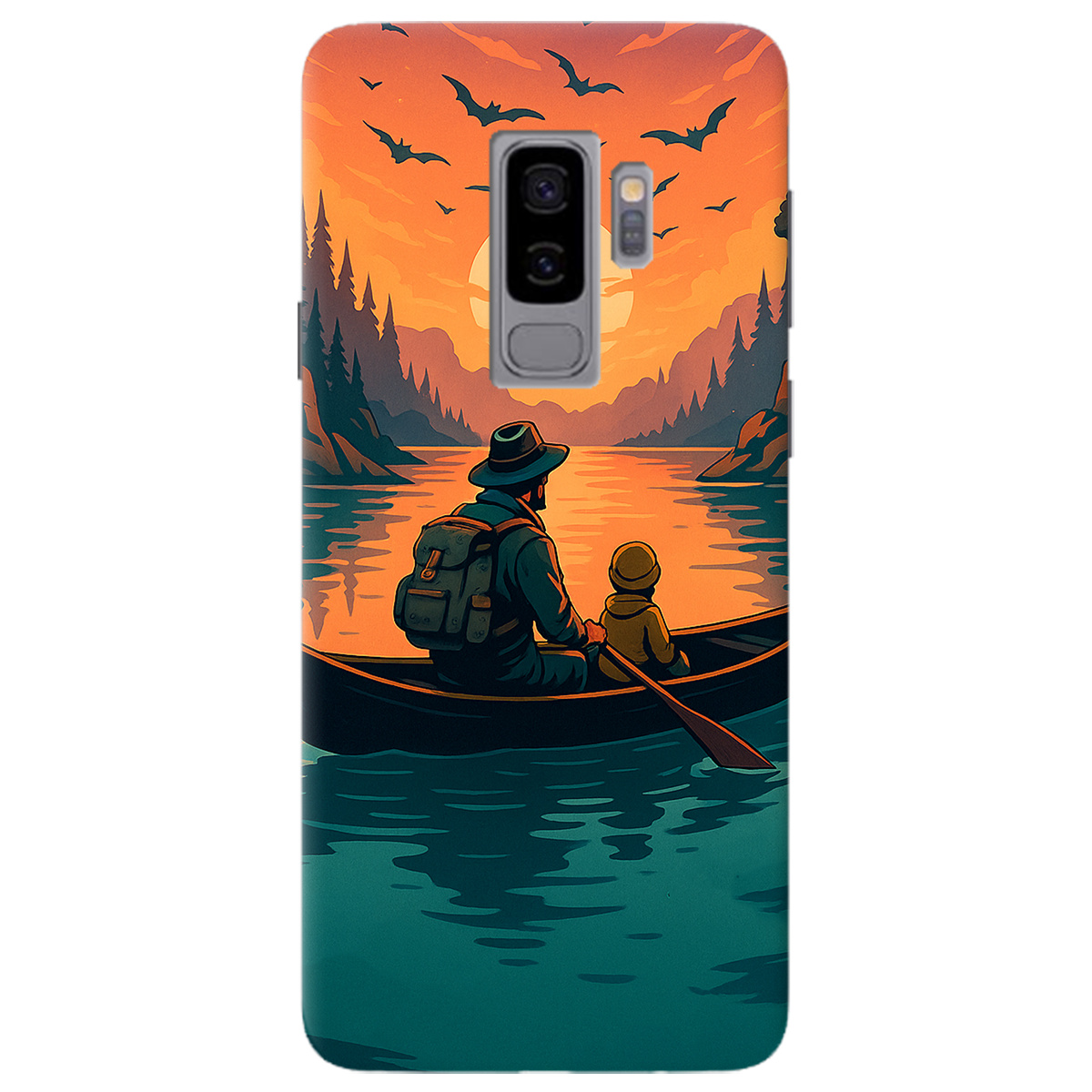 Чохол для Samsung Galaxy S9 Plus Тиха риболовля - фото 1 Чохол для Samsung Galaxy S9 Plus Тиха риболовля - фото 1 - Чохли для телефонів