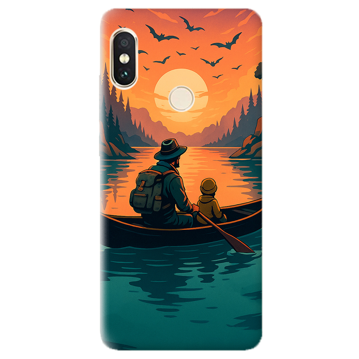 Чохол для Xiaomi Redmi Note 5 Тиха риболовля - фото 1 - Чохли для телефонів