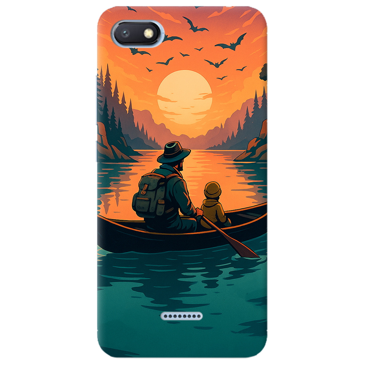 Чохол для Xiaomi Redmi 6A Тиха риболовля - фото 1 - Чохли для телефонів