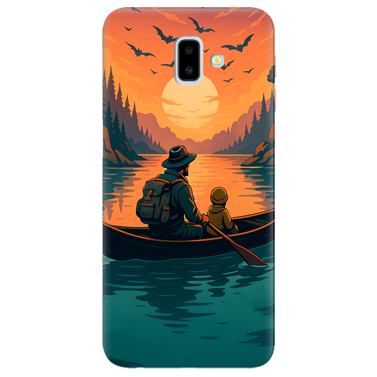 Чохол для Samsung Galaxy J6 Plus 2018 Тиха риболовля - фото 1 Чохол для Samsung Galaxy J6 Plus 2018 Тиха риболовля - фото 1 - Чохли для телефонів