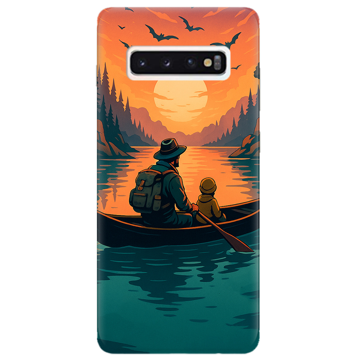 Чехол для Samsung Galaxy S10 Тиха риболовля - фото 1 - Чехлы для телефонов