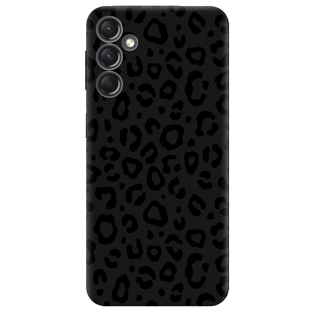 Чехол для Samsung Galaxy A25 черный матовый soft touch Принт савани - фото 1 Чехол для Samsung Galaxy A25 черный матовый soft touch Принт савани - фото 1 - Чехлы для телефонов