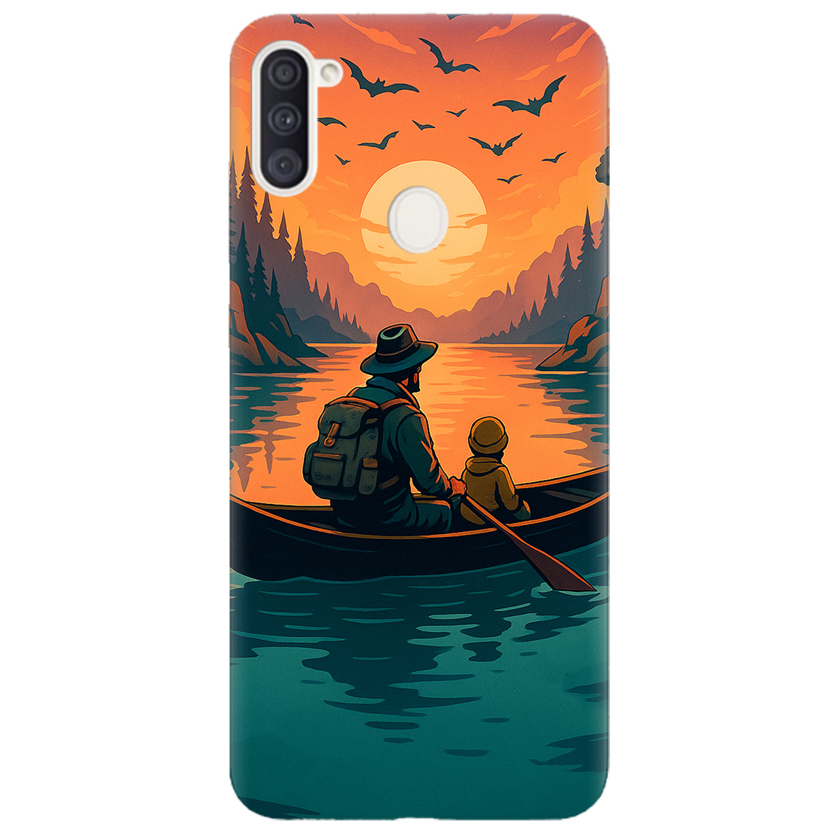 Чохол для Samsung Galaxy A11 Тиха риболовля - фото 1 - Чохли для телефонів