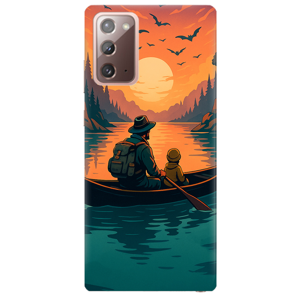 Чохол для Samsung Galaxy Note 20 Тиха риболовля - фото 1 - Чохли для телефонів