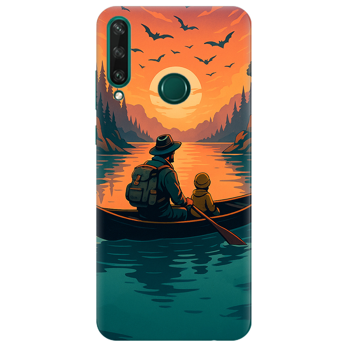 Чехол для Huawei Y6p Тиха риболовля - фото 1 Чехол для Huawei Y6p Тиха риболовля - фото 1 - Чехлы для телефонов