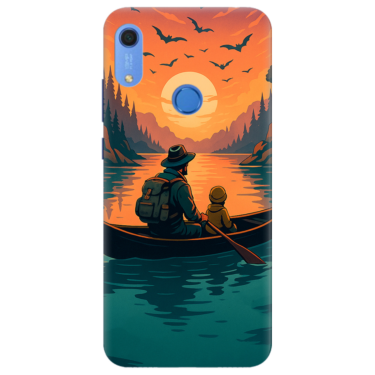 Чехол для Huawei Y6s Тиха риболовля - фото 1 Чехол для Huawei Y6s Тиха риболовля - фото 1 - Чехлы для телефонов