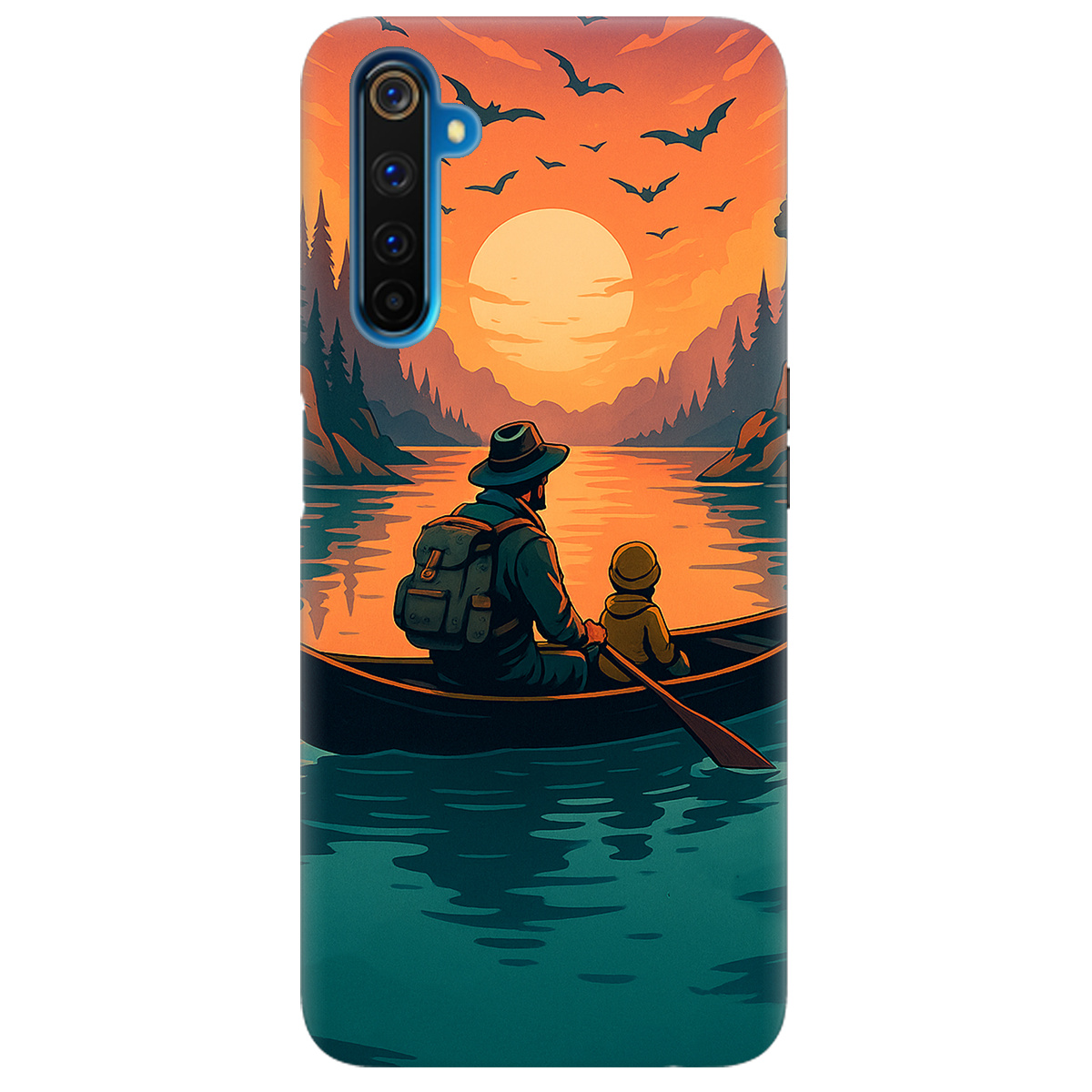 Чехол для Realme 6 Pro Тиха риболовля - фото 1 - Чехлы для телефонов