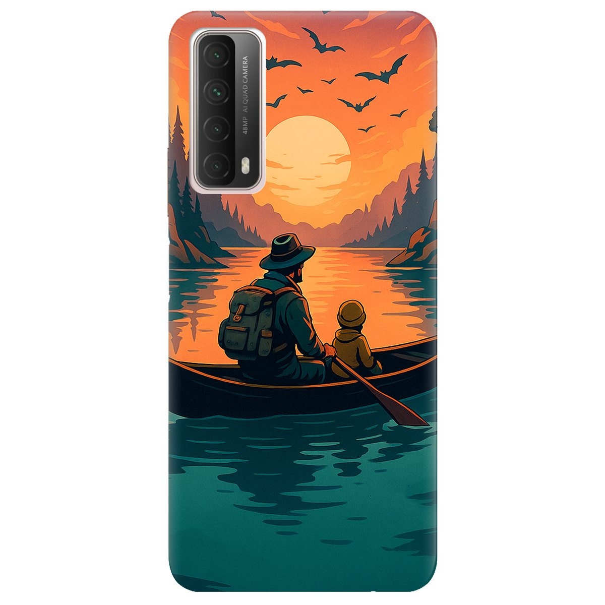 Чехол для Huawei P Smart 2021 Тиха риболовля - фото 1 - Чехлы для телефонов