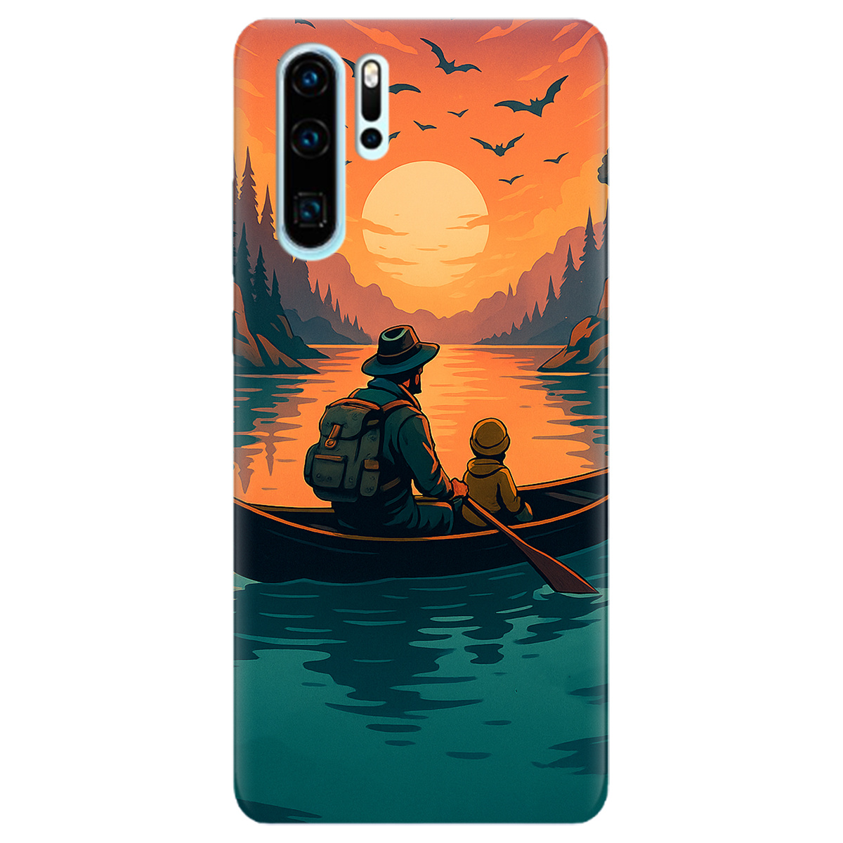 Чохол для Huawei P30 Pro Тиха риболовля - фото 1 - Чохли для телефонів