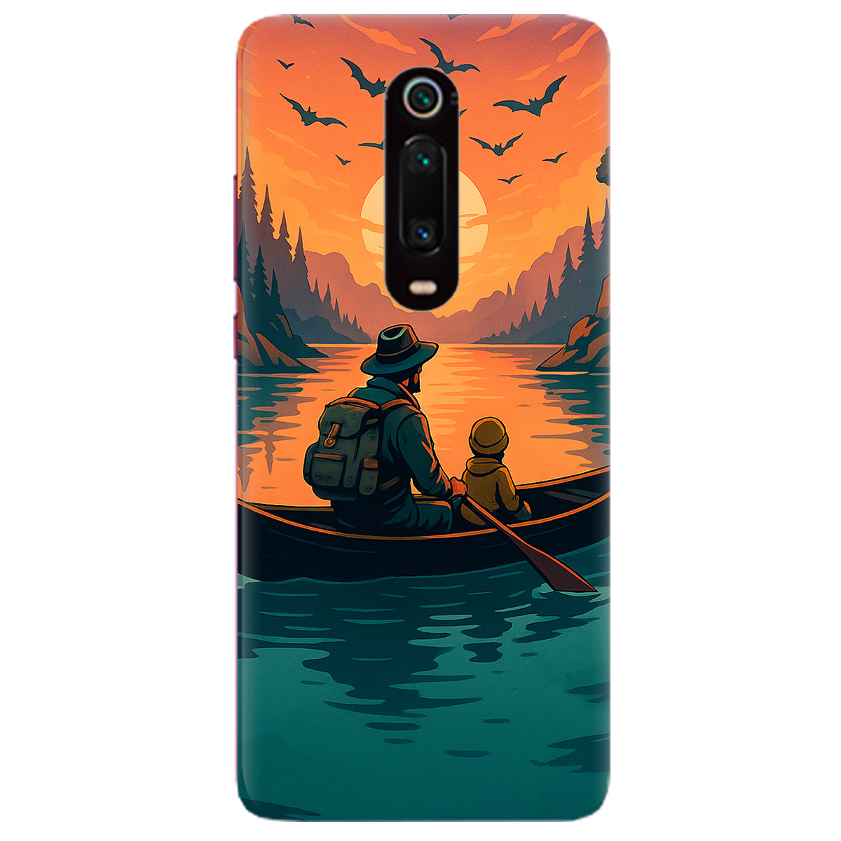 Чехол для Xiaomi Mi 9T Тиха риболовля - фото 1 - Чехлы для телефонов