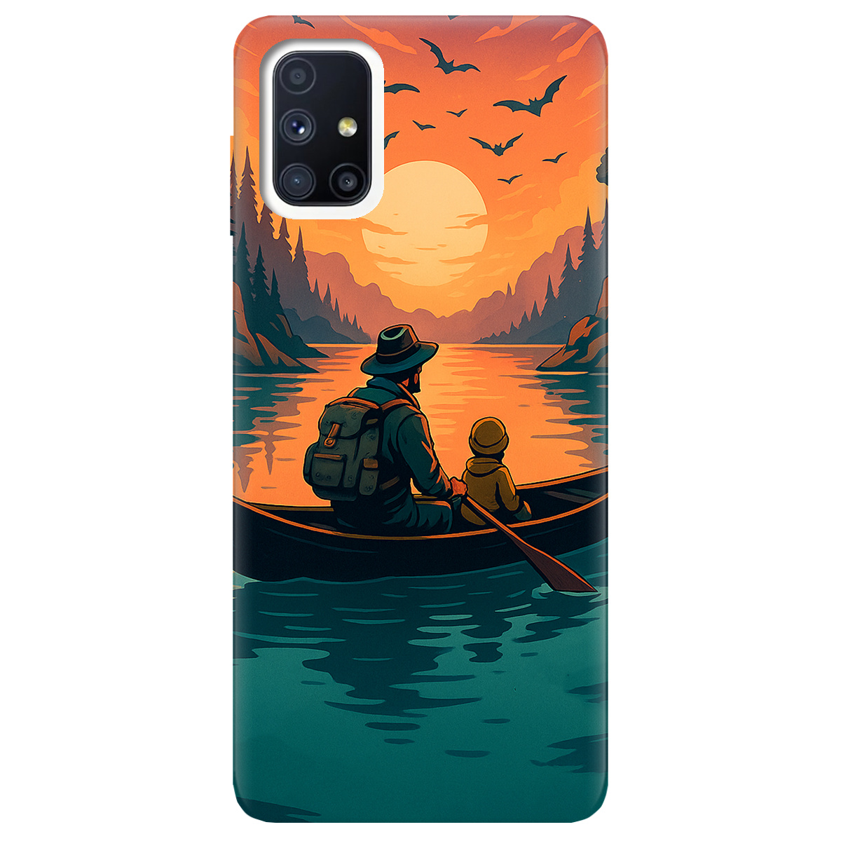 Чехол для Samsung Galaxy M51 Тиха риболовля - фото 1 - Чехлы для телефонов