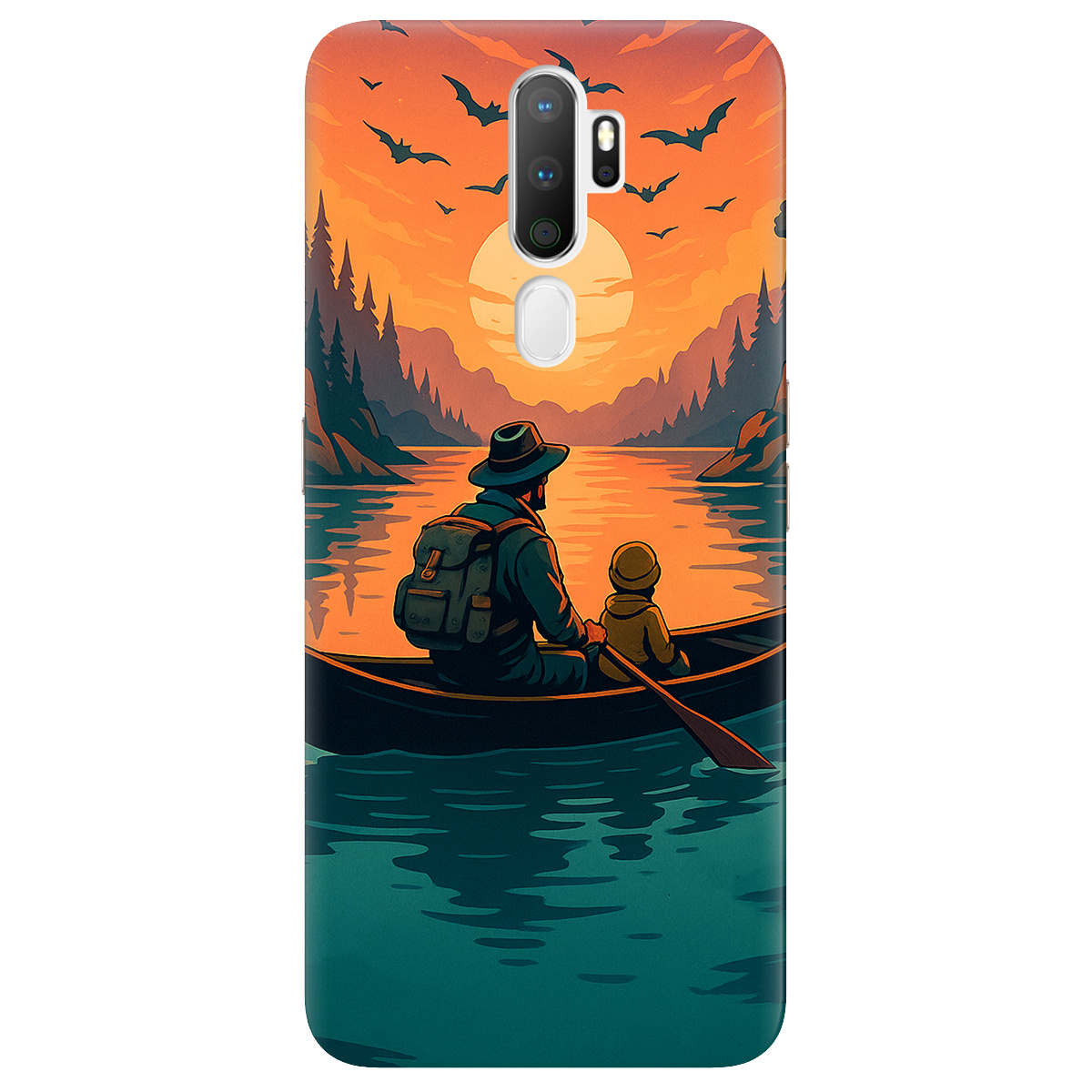 Чехол для Oppo A5 2020/A9 2020 Тиха риболовля - фото 1 - Чехлы для телефонов