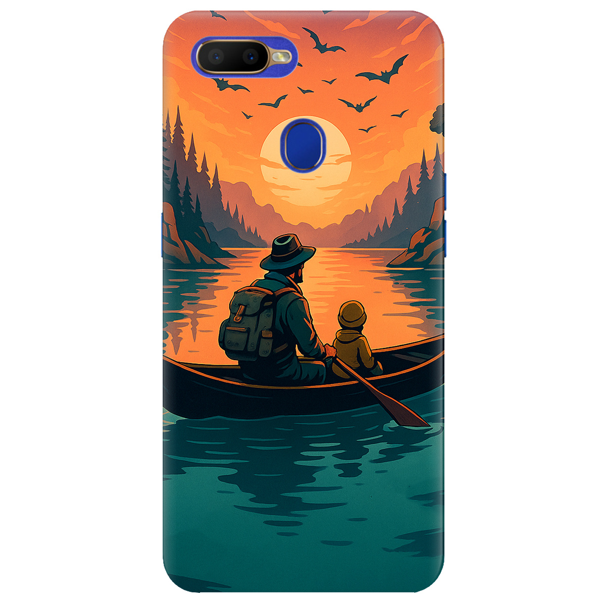 Чохол для Oppo A5s Тиха риболовля - фото 1 - Чохли для телефонів